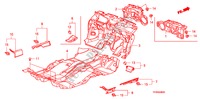ALFOMBRA DE PISO para Honda JAZZ 1.4 LSS 5 Puertas 5 velocidades manual 2010