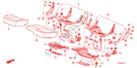 ALMOHADILLA ASIENTO TRAS. para Honda JAZZ 1.4 ES   TEMP TIRE 5 Puertas 5 velocidades manual 2010