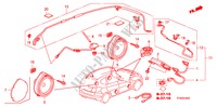 ANTENA/ALTAVOZ para Honda JAZZ 1.4 LSS 5 Puertas 5 velocidades manual 2010