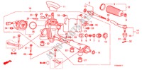 CAJA DE ENGRANAJE DE P.S.(EPS)(RH) para Honda JAZZ 1.3 LX   TEMP TIRE 5 Puertas 5 velocidades automática 2010