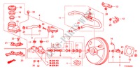 CILINDRO MAESTRO DE FRENO/ALIMENTACION MAESTRA(RH)(1) para Honda JAZZ 1.4 EX 5 Puertas Transmisión Manual Inteligente 2010