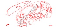 CONJUNTO DE ALAMBRES(RH)(1) para Honda JAZZ 1.5 LSPO TEMP TIRE 5 Puertas 5 velocidades automática 2010