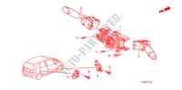 INTERRUPTOR COMBINACION para Honda JAZZ 1.4 LS 5 Puertas 5 velocidades manual 2010