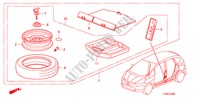 KIT DE RUEDA TEMPLADA para Honda JAZZ 1.4 LSS 5 Puertas Transmisión Manual Inteligente 2010
