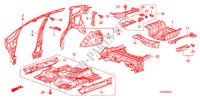 PISO/PANELES INTERIORES para Honda JAZZ 1.5 EXE 5 Puertas 5 velocidades manual 2010