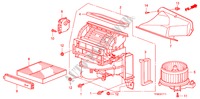 SOPLADOR DE CALEFACTOR(RH) para Honda JAZZ 1.2 SE 5 Puertas 5 velocidades manual 2010