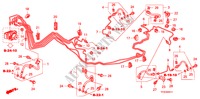TUBERIA DE FRENO/MANGUERA(LH)(DISCO)(ABS) para Honda JAZZ 1.2 LSE  TEMP TIRE 5 Puertas 5 velocidades manual 2010