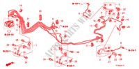 TUBERIA DE FRENO/MANGUERA(LH)(TAMBOR)(ABS) para Honda JAZZ 1.5 EXE 5 Puertas 5 velocidades manual 2010