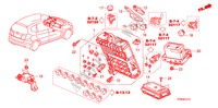 UNIDAD DE MANDO(CABINA)(1)(LH) para Honda JAZZ 1.4 LSS 5 Puertas 5 velocidades manual 2010
