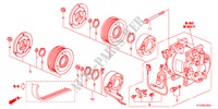 ACONDICIONADOR DE AIRE(COMPRESOR) para Honda JAZZ 1.4EX 5 Puertas 5 velocidades manual 2011
