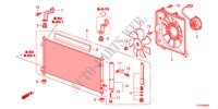 ACONDICIONADOR DE AIRE(CONDENSADOR) para Honda JAZZ 1.4EX 5 Puertas 5 velocidades manual 2011