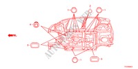 ANILLO(INFERIOR) para Honda JAZZ 1.4EX 5 Puertas 5 velocidades manual 2011