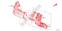 AUTO AIR CONDITIONERCONTROL(LH) para Honda JAZZ 1.4LSS 5 Puertas Transmisión Manual Inteligente 2011
