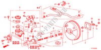 CILINDRO MAESTRO DE FRENO/ALIMENTACION MAESTRA(LH)(1) para Honda JAZZ 1.4LS 5 Puertas Transmisión Manual Inteligente 2011