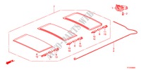 COMPONENTES DE PARASOL para Honda JAZZ 1.4EX 5 Puertas 5 velocidades manual 2011