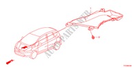 CONDUCTO REFRIGERACION para Honda JAZZ 1.4EX 5 Puertas 5 velocidades manual 2011