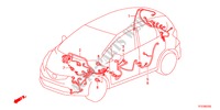 CONJUNTO DE ALAMBRES(RH)(2) para Honda JAZZ 1.4EX 5 Puertas 5 velocidades manual 2011