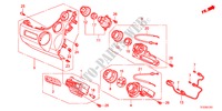 CONTROL DE CALEFACTOR(RH) para Honda JAZZ 1.3LX 5 Puertas 5 velocidades automática 2011