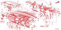 PANEL DE INSTRUMENTO(RH) para Honda JAZZ 1.4EX 5 Puertas 5 velocidades manual 2011