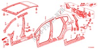 PANELES EXTERIORES/PANEL TRASERO para Honda JAZZ 1.4EX 5 Puertas 5 velocidades manual 2011