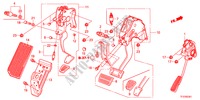 PEDAL(RH) para Honda JAZZ 1.4EX 5 Puertas 5 velocidades manual 2011