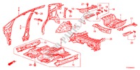 PISO/PANELES INTERIORES para Honda JAZZ 1.4EX 5 Puertas 5 velocidades manual 2011