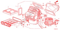 SOPLADOR DE CALEFACTOR(LH) para Honda JAZZ 1.4LSS 5 Puertas Transmisión Manual Inteligente 2011