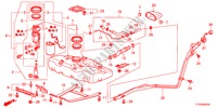 TANQUE DE COMBUSTIBLE para Honda JAZZ 1.4EX 5 Puertas 5 velocidades manual 2011
