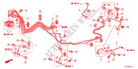 TUBERIA DE FRENO/MANGUERA(LH)(TAMBOR)(ABS) para Honda JAZZ 1.5EX 5 Puertas 5 velocidades manual 2011