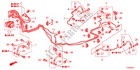 TUBERIA DE FRENO/MANGUERA(RH)(DISCO)(ABS) para Honda JAZZ 1.5LSPO 5 Puertas 5 velocidades manual 2011