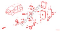 UNIDAD DE MANDO(ALOJAMIENTO DE MOTOR)(LH) para Honda JAZZ 1.4LSS 5 Puertas Transmisión Manual Inteligente 2011