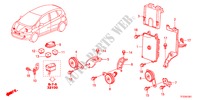 UNIDAD DE MANDO(ALOJAMIENTO DE MOTOR)(RH) para Honda JAZZ 1.4EX 5 Puertas 5 velocidades manual 2011