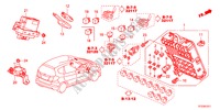 UNIDAD DE MANDO(CABINA)(1)(RH) para Honda JAZZ 1.4EX 5 Puertas 5 velocidades manual 2011