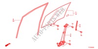 VIDRIO PUERTA DELANTERA/REGULATOR para Honda JAZZ 1.4EX 5 Puertas 5 velocidades manual 2011