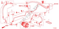 ACONDICIONADOR DE AIRE(MANGUERAS/TUBERIAS)(RH) para Honda JAZZ 1.4EX 5 Puertas automática completa 2012