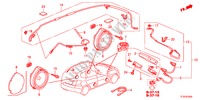 ANTENA/ALTAVOZ para Honda JAZZ 1.5EXS 5 Puertas 5 velocidades manual 2012