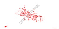 BASTIDOR SECUNDARIO DELANTERO para Honda JAZZ 1.5EX 5 Puertas 5 velocidades manual 2012