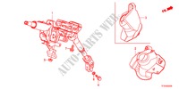 COLUMNA DE DIRECCION para Honda JAZZ 1.4ES 5 Puertas 5 velocidades manual 2012