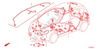 CONJUNTO DE ALAMBRES(1)(RH) para Honda JAZZ 1.3LX 5 Puertas 5 velocidades manual 2012