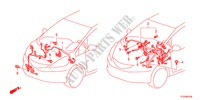 CONJUNTO DE ALAMBRES(3)(LH) para Honda JAZZ 1.4LS    TEMP TIRE 5 Puertas automática completa 2012