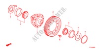 DIFERENCIAL(5AT) para Honda JAZZ 1.5EXS 5 Puertas 5 velocidades automática 2012