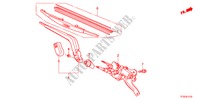LIMPIADOR TRASERO para Honda JAZZ 1.4ES 5 Puertas 5 velocidades manual 2012