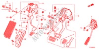 PEDAL(RH) para Honda JAZZ 1.4SE 5 Puertas automática completa 2012