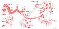 TUBERIA DE FRENO/MANGUERA(LH)(ABS) para Honda JAZZ 1.5EXE 5 Puertas 5 velocidades automática 2012