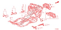 ALFOMBRA DE PISO para Honda JAZZ HYBRID IMA-S    TEMP TIRE 5 Puertas automática completa 2012