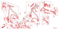 CINTURONES DE SEGURIDAD para Honda JAZZ HYBRID IMA-H 5 Puertas automática completa 2012