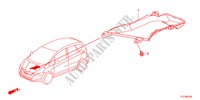 CONDUCTO REFRIGERACION para Honda JAZZ HYBRID IMA-H 5 Puertas automática completa 2012