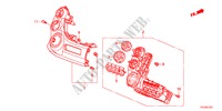 CONTROL DE AIRE          ACONDICIONADO AUTOMATICO(LH) para Honda JAZZ HYBRID IMA-S    TEMP TIRE 5 Puertas automática completa 2012