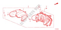 INDICADOR para Honda JAZZ HYBRID IMA      TEMP TIRE 5 Puertas automática completa 2012
