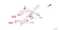 MANGUERA DE AGUA para Honda JAZZ HYBRID IMA-S 5 Puertas automática completa 2012